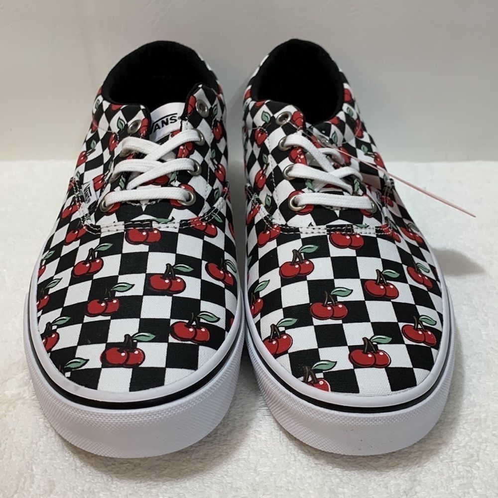 Vans “Doheny” Cherry Checker Off The Wall Shoes Unisex Sizes